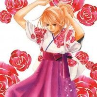 Qu'est ce qu'elle est jolie Chihaya en kimono. Pas évident de s'habiller ainsi pour jouer au karuta!