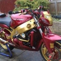 Pas mal la custom de la moto en Iron Man