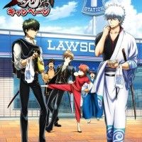 Gintama au convenience store Lawson