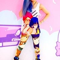 Leggins coordonné avec le tshirt Dirty Pair