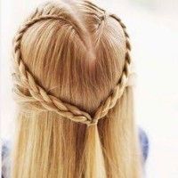 Dites les filles, pour quelle occasion tresserez-vous les cheveux en forme de coeur?