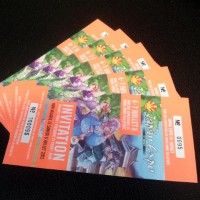 Voici les 5 invitations que nous vous faisons gagner. Dépêchez vous de participer au tirage au sort!!