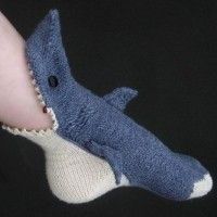 Des chaussettes requins pour ceux qui n'ont pas peur de se faire manger leurs pieds