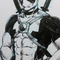 Croquis de Deadpool. Les mines bleues pour construire vos dessins sont dispo dans notre boutique. http://www.tvhland.com/boutique/Porte-mine... [lire la suite]