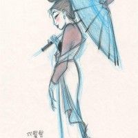 Concept art de Mulan