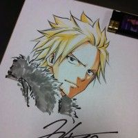 Autre dessin sur shikishi de Hiro Mashima http://www.tvhland.com/boutique/Lot-10-Shikishi/materiel-2629.html