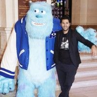 Jamel à l'avant-première de Monstre Academy à l'Université de la Sorbonne