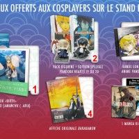 Cadeaux offert par Ki-oon aux cosplayers de leurs série. Attention!! il n'y en aura pas pour tout le monde.