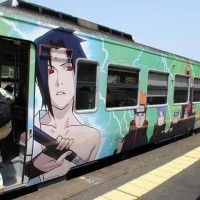Train Sasuke Uchiwa. Avez-vous envie d'avoir un train comme ça dans le métro?
