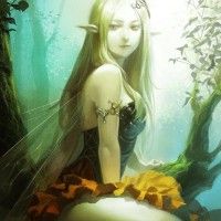 Dessin elfe fantasy de Yuukikuchi
