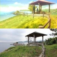 Le beau paysage de la préfecture de Tottori au Japon