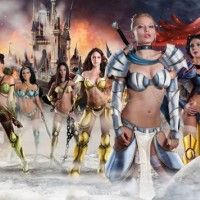 Les princesses Disney en guerrière