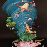 Statue Zoro Roronoa HQS par Tsume. http://www.tsume-art.com/fr/product/zoro-roronoa-hqs