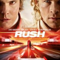 Affiche française du film RUSH le 25 septembre au cinéma