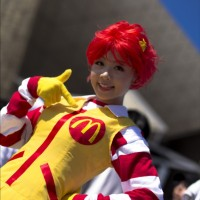 Cosplay en Ronald Mac Donald