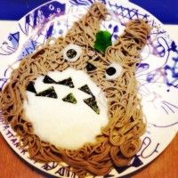 Totoro en nouilles soba, miam!