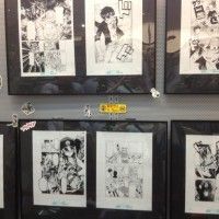 Exposition de planches Blood Lad au Japon