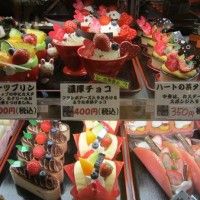 Les pâtisseries au Japon sont beaux