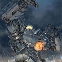 Fanart Cherno Alpha, le jaeger dans Pacific Rim dessiné par Ishida Val