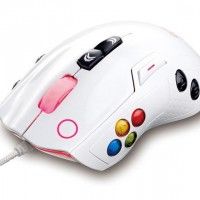 Souris VOLOS pour les gamers en version blanche