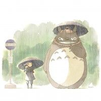 Tonari no del Totoro par Yoko Tanji - Mélange de Guillermo del Toro et Totoro