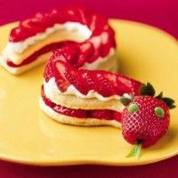 Un fraisier serpent