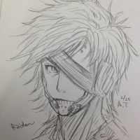 Fanart Raiden par Araki Tsukasa