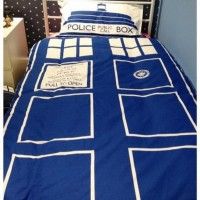 Un lit pour les fans de docteur who