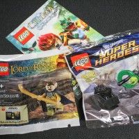 Oui, on reçu des goodies Lego aussi!