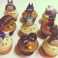 Des cupcakes Totoro