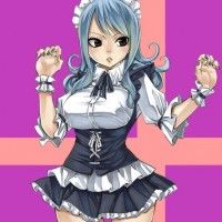 Illustration Julia en Maid par Hiro Mashima