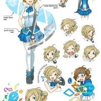 Inori Aizawa la moe tan de Internet Explorer 11