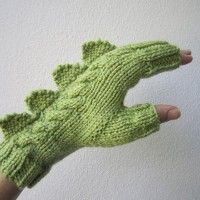 Des gants Reptiliens.