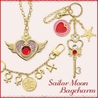 Des bijoux Sailor Moon pour sac