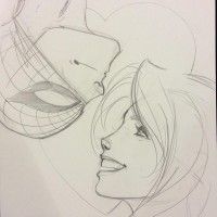 Spiderman et MJ par J. Scott Campbell