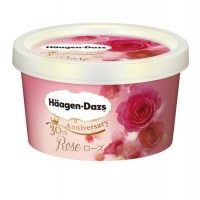 Des glaces Haagen Dazs parfum rose en édition limitée au Japon pour leur 30 ans