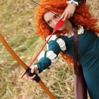 Cosplay de Merida dans Rebelle