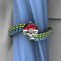 Vous cherchez à mettre la main sur un fan de #Pokemon. Je pense qu'il va falloir acquérir cette #bague!