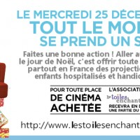 Nous vous rappelons que le 25 Décembre c'est l'opération #LesToilesEnchantées. Il vous suffit d'aller au cinéma voir un film pour aider ... [lire la suite]