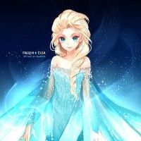 Fanart Elsa La Reine Des Neiges par Nardack