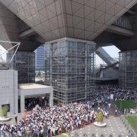 La foule et la patience des japonais au Comic Market