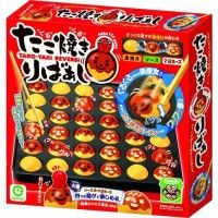 Un jeu japonais où il faut retourner les takoyakis