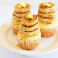 Des cupcakes pancakes