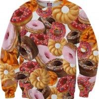 Pull imprimé de donuts