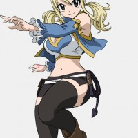 Visuel Art de Lucy dans le nouveau animé Fairy Tail