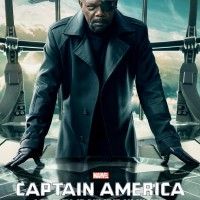 Affiche Captain America avec Nick Fury (Samuel L. Jackson)