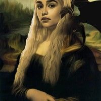 Daenerys en Mona Lisa