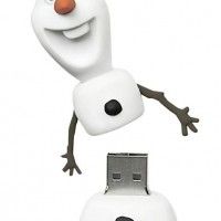 Une clé usb Olaf de la reine des neiges