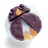 un pingouin en chocolat! miam miam.