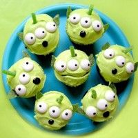 Cupcakes extra-terrestre